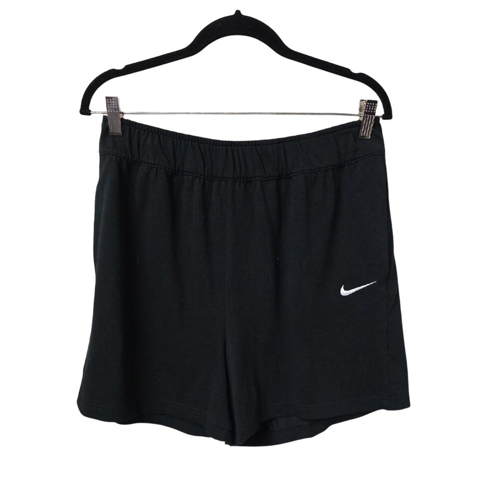 Nike Black Sportswear Jersey Easy Shorts Womens Size Medium NWT